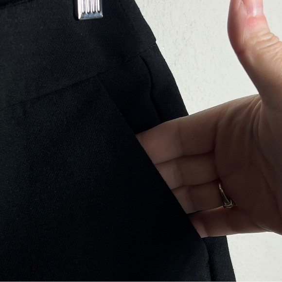 I Love Tyler Madison Shorts XS Black Pockets Stretch Pull On - Picture 7 of 10